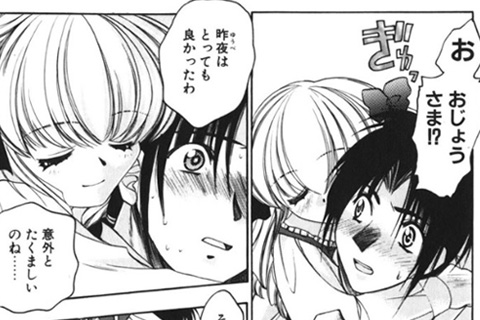 使用人と主人の娘…