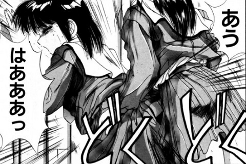 重なるスカートとスカート