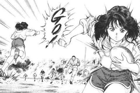 転生したら女子大生に…!?異色の熱血ラグビー漫画